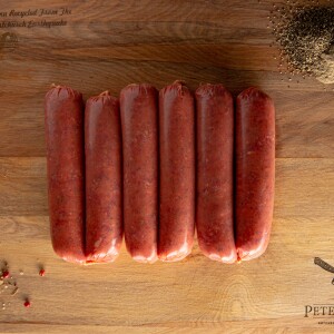 100% Pure Beef Sausages