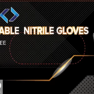 Black Nitrile Gloves Pack of 100