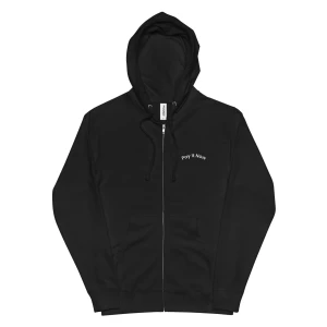 Unisex Pay It Now Zip Up Hoodie