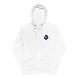 Unisex Company Logo Zip Up Hoodie