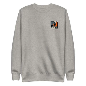 Unisex Abstract Logo Sweatshirt