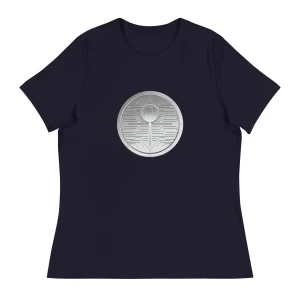 Women's Graphic PIN Token Relaxed T-shirt