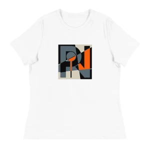 Women's Abstract Logo Relaxed T-shirt